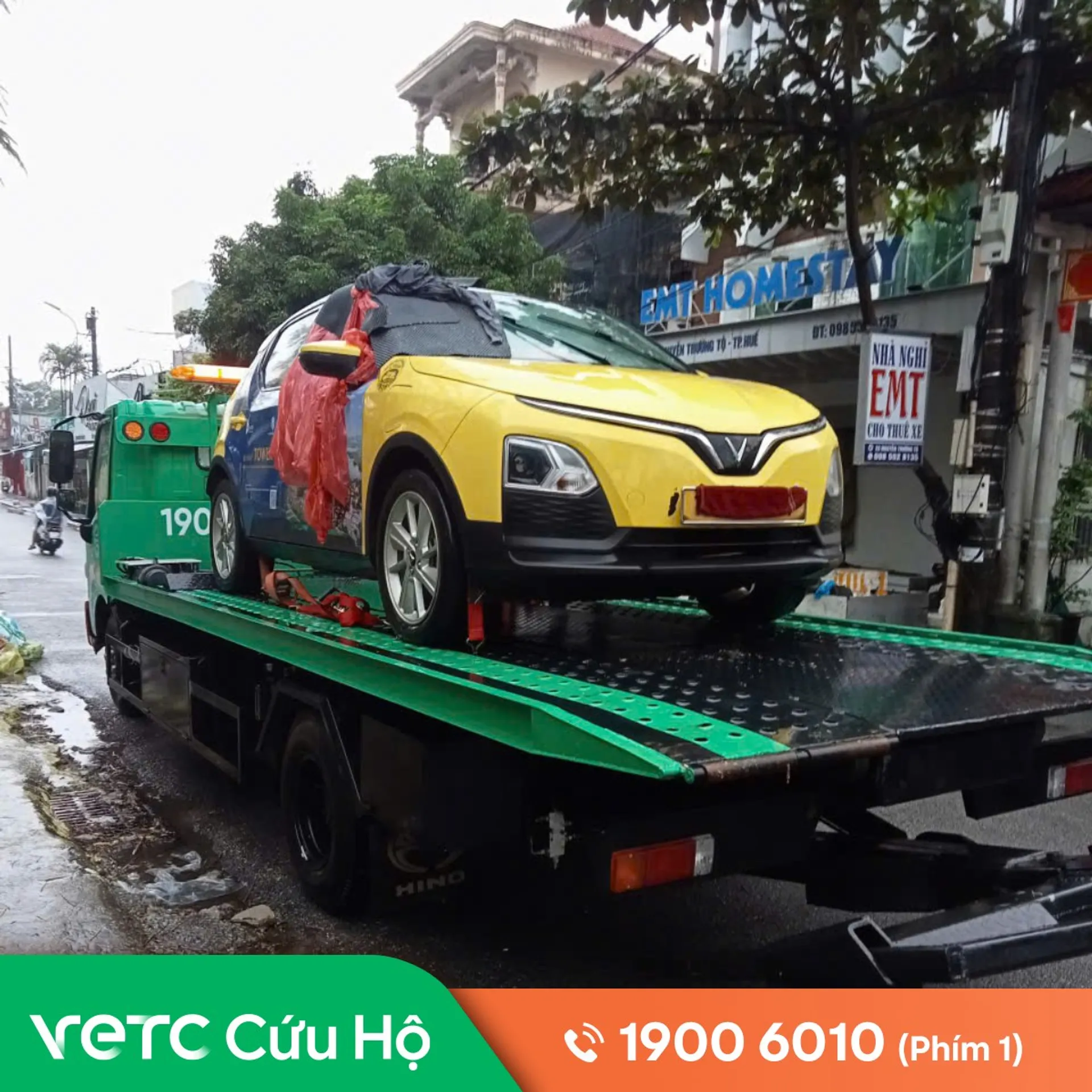 Sự cố động cơ tại khu vực cửa khẩu đã được VETC xử lý khẩn trương