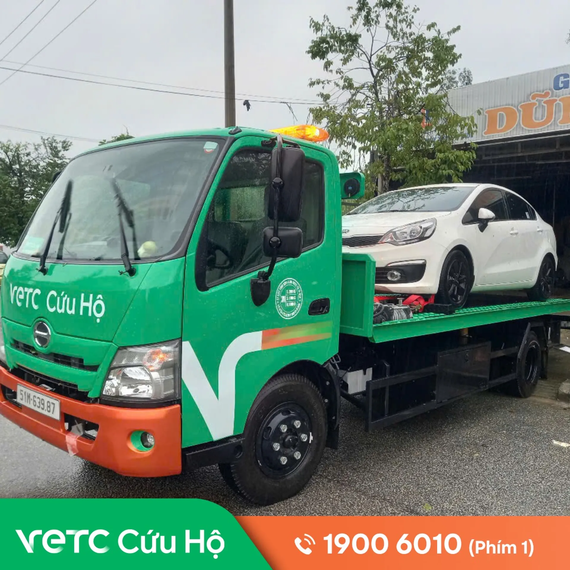 Sự cố chết máy do ngập triều cường được VETC xử lý rất kịp thời
