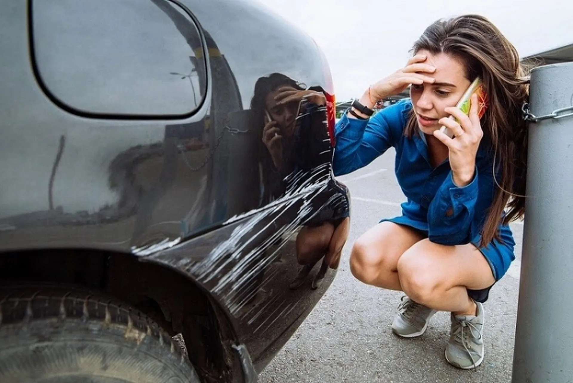 Xe bị trầy xước có được bảo hiểm không? Cách xử lý