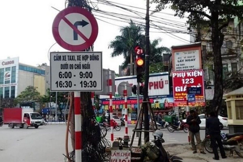 Cách nhận biết đường cấm ô tô