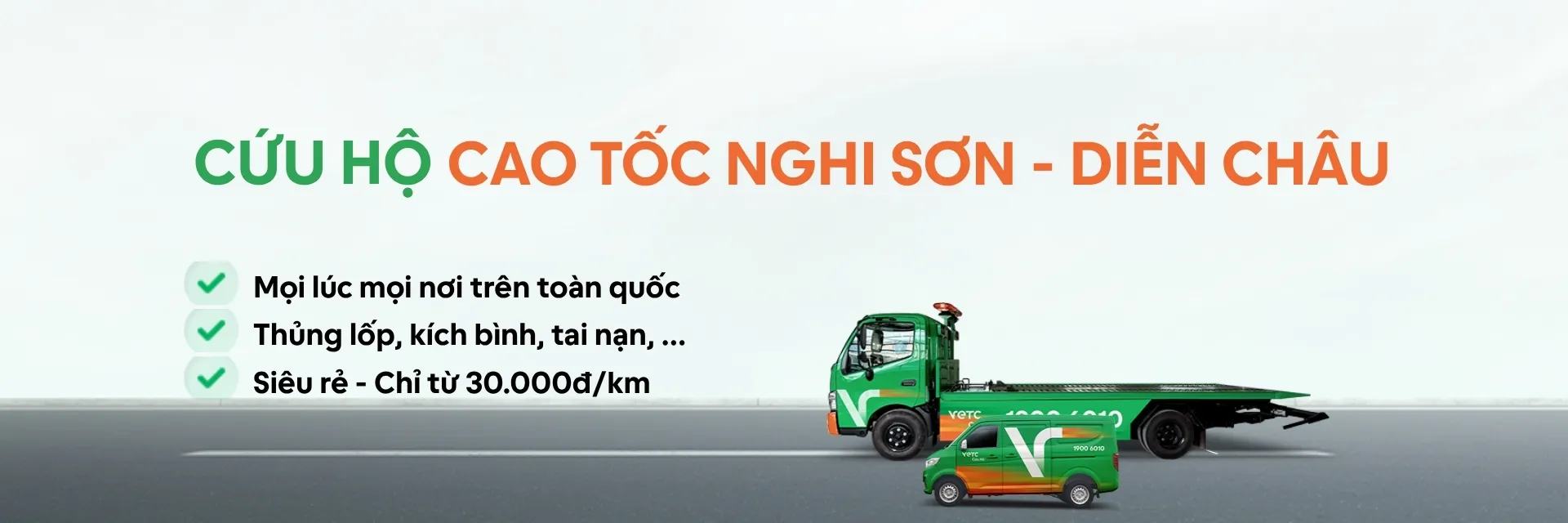 Cứu hộ khu vực Cao tốc Nghi Sơn - Diễn Châu