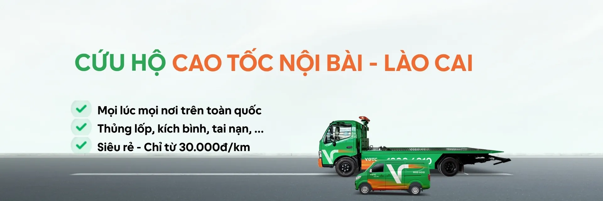 Banner cứu hộ khu vực Nội Bài - Lào Cai