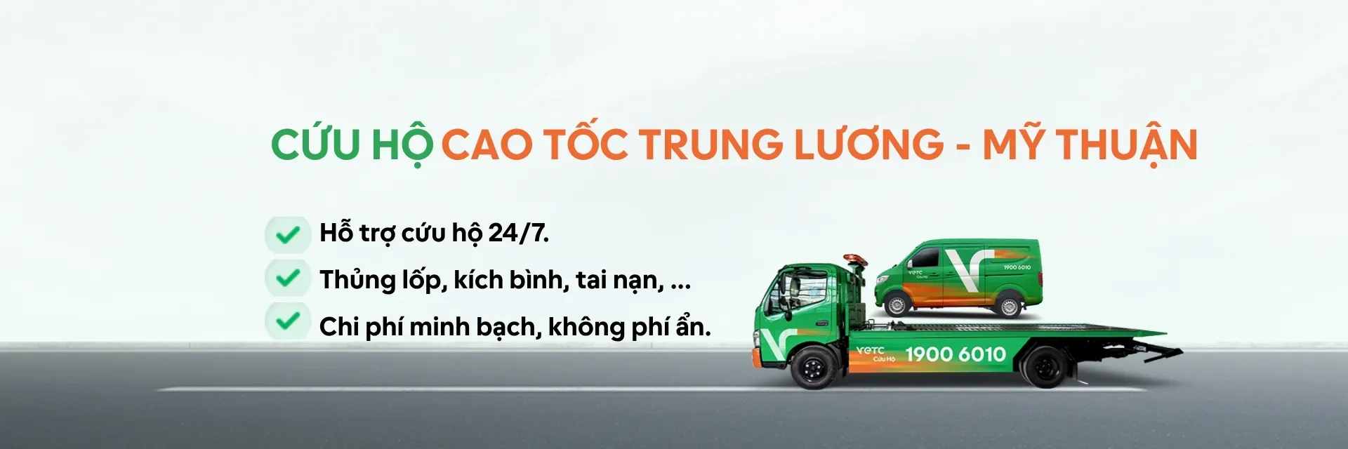 Cứu hộ khu vực Cao tốc Trung Lương - Mỹ Thuận