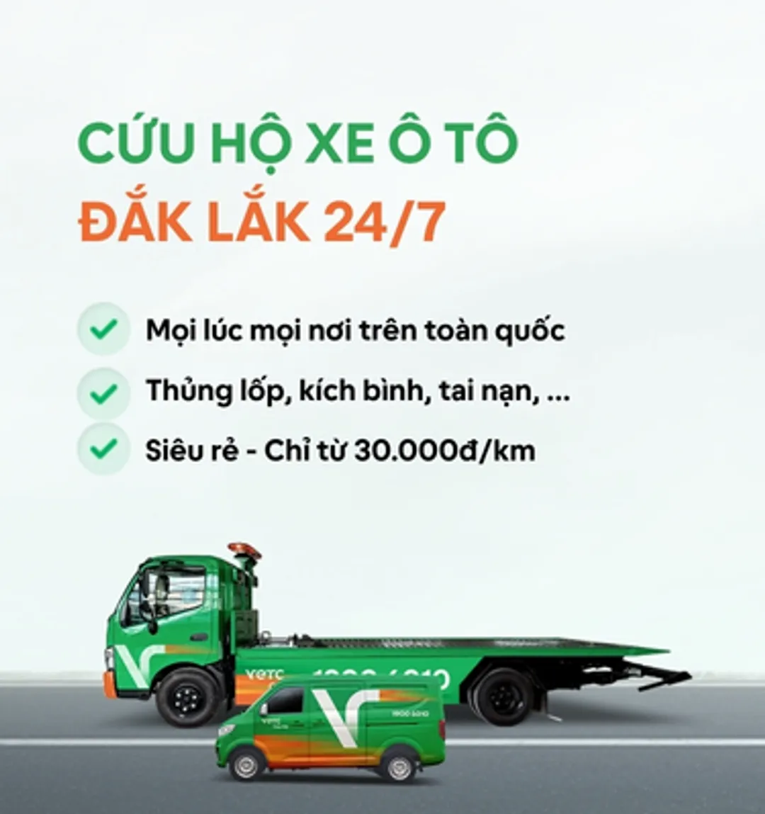 Banner cứu hộ khu vực Đắk Lắk