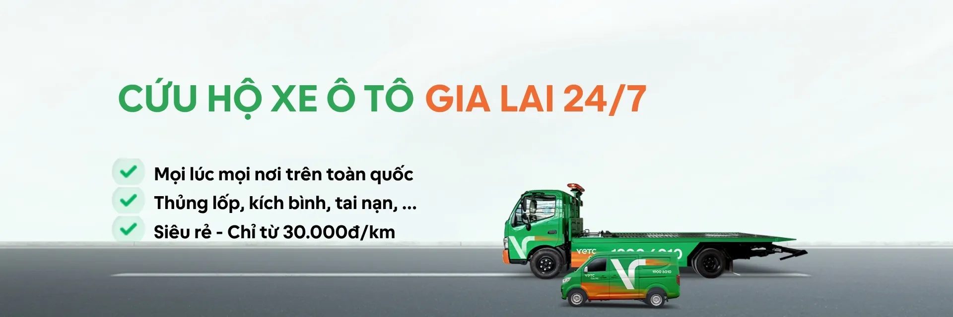 Banner cứu hộ khu vực Gia Lai