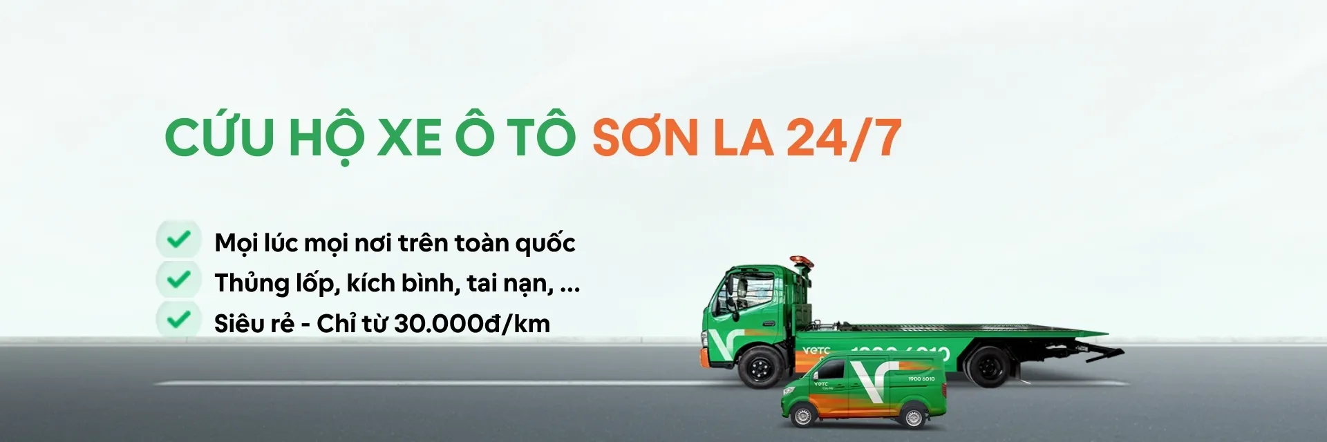 Banner cứu hộ khu vực Sơn La
