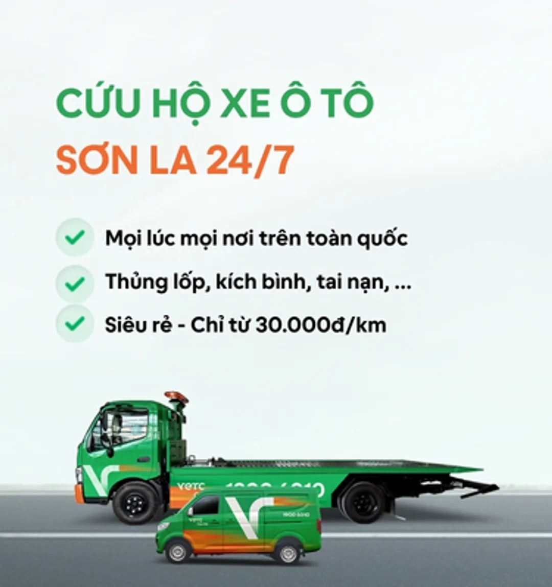 Banner cứu hộ khu vực Sơn La