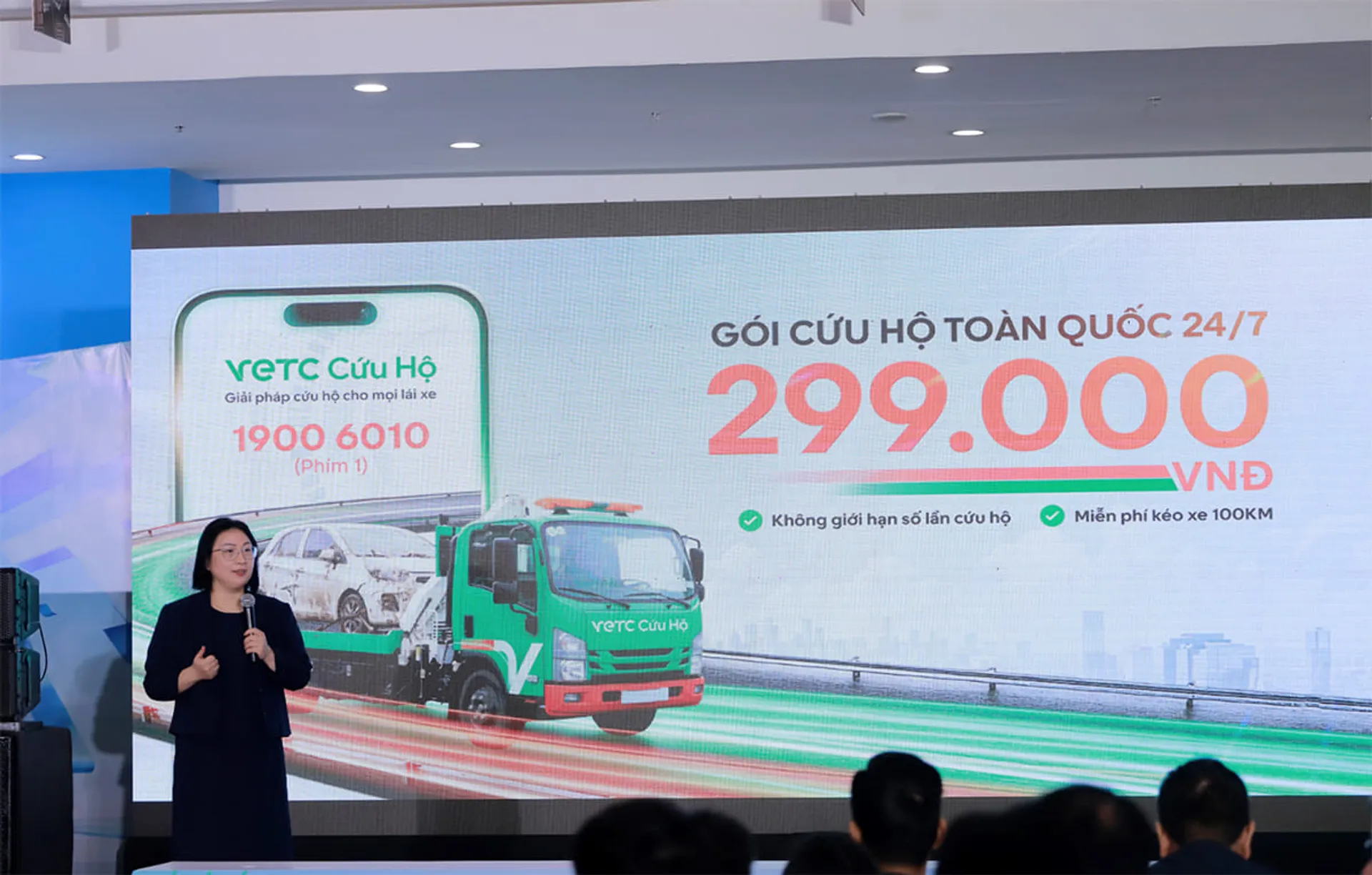 VETC Cứu hộ nhận Kỷ lục Việt Nam, thiết lập chuẩn mực mới cho hạ tầng cứu hộ số toàn quốc