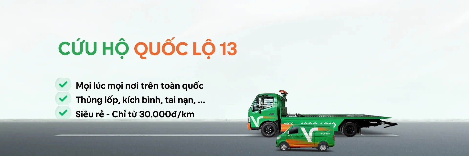 Cứu hộ khu vực Cứu hộ Quốc lộ 13
