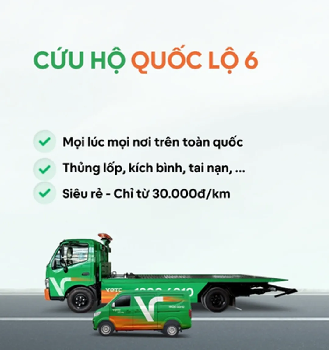 Cứu hộ khu vực Cứu hộ Quốc lộ 6