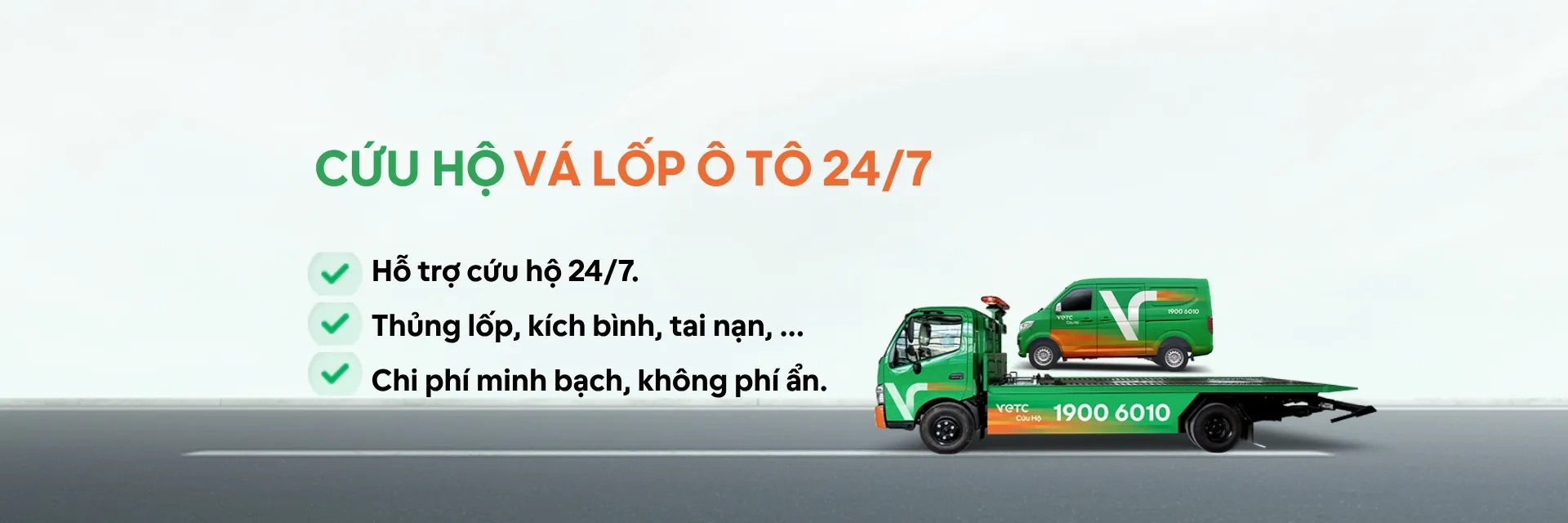 Cứu hộ khu vực Cứu hộ vá lốp ô tô