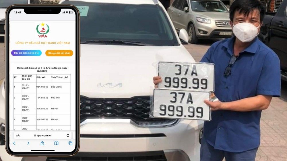 Đấu giá biển số xe là gì?