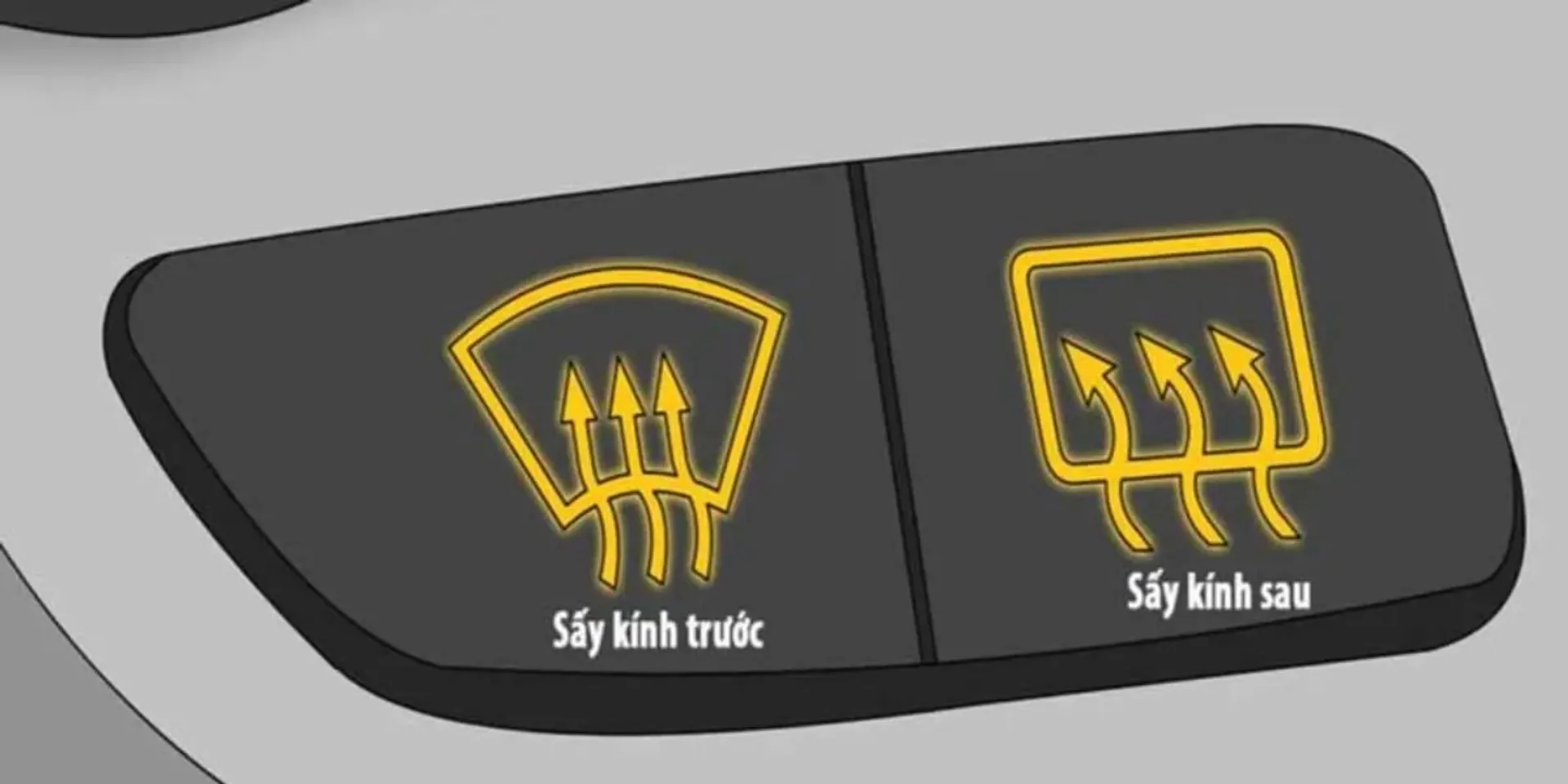 Sấy kính ô tô là gì? Cách bật sấy kính trước và sau