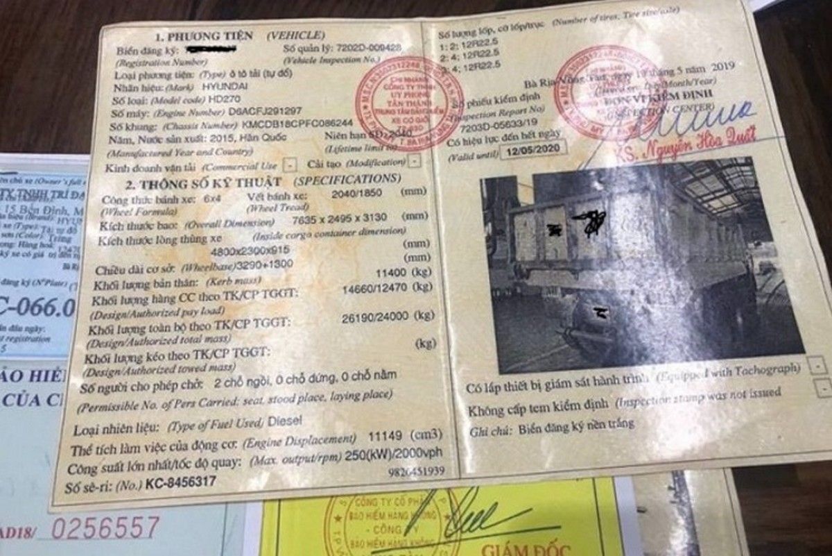 Thủ tục đăng kiểm xe ô tô lần 2 cần giấy tờ gì?